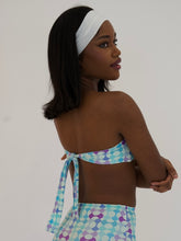 Load image into Gallery viewer, Alba Bandeau Top - Turquoise
