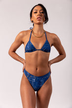 Load image into Gallery viewer, Jade Triangle Bikini - Denim
