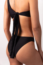 Load image into Gallery viewer, Alaia One-Shoulder Bikini - Black
